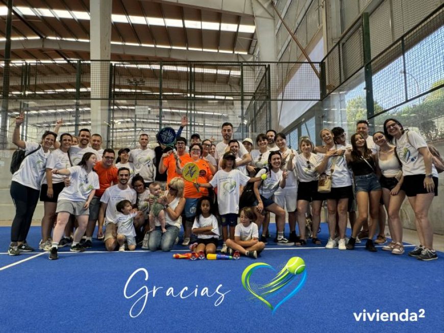 Vivienda2 participa por cuarto año consecutivo en el Torneo Solidario de Pádel de Down Madrid